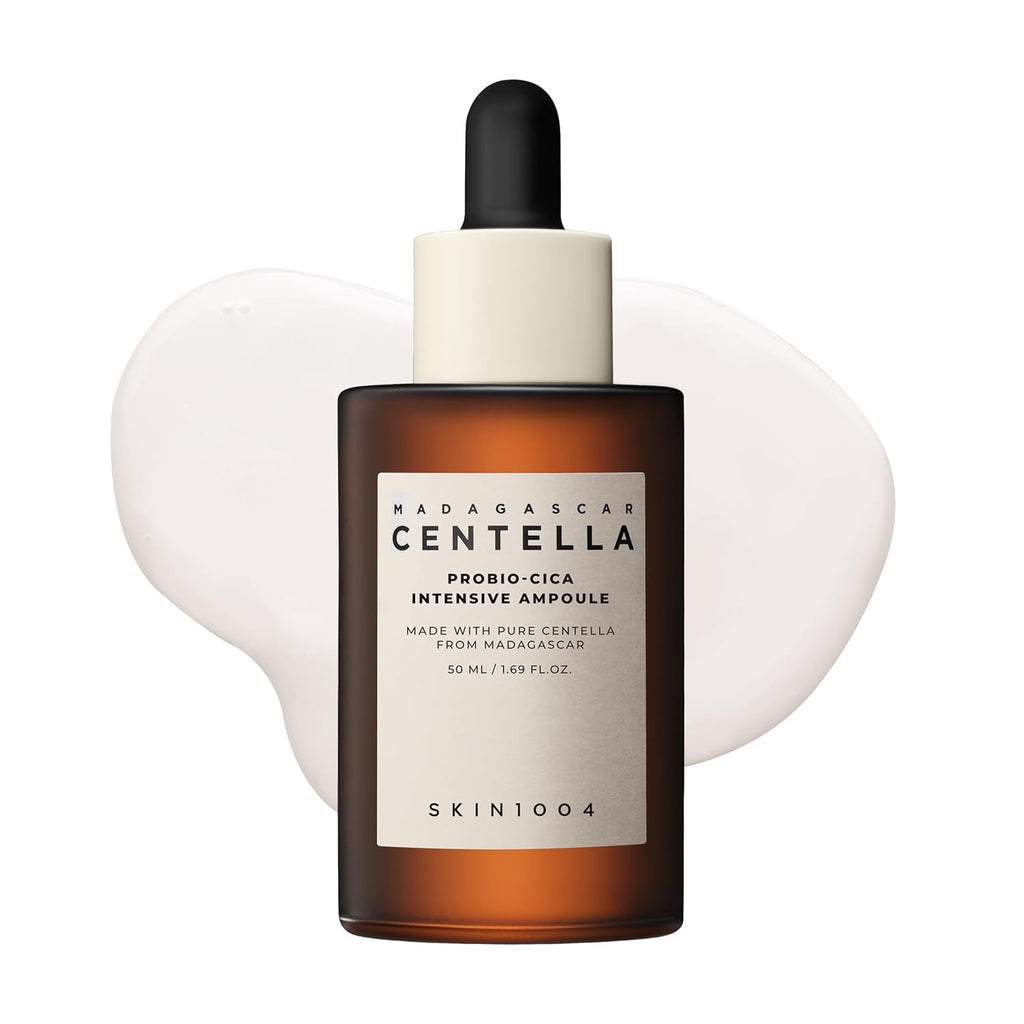 Probio Cica Intensive Ampoule, Centella Serum for Face with Ceramide, Facial Serum for Nourishing & Soothing, Centella Ampoule for Skin Barrier Support, Korean Skin Care, 1.69Fl.Oz / 50Ml