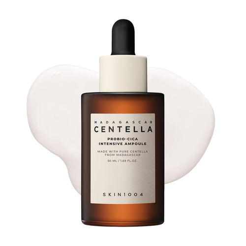 Probio Cica Intensive Ampoule, Centella Serum for Face with Ceramide, Facial Serum for Nourishing & Soothing, Centella Ampoule for Skin Barrier Support, Korean Skin Care, 1.69Fl.Oz / 50Ml