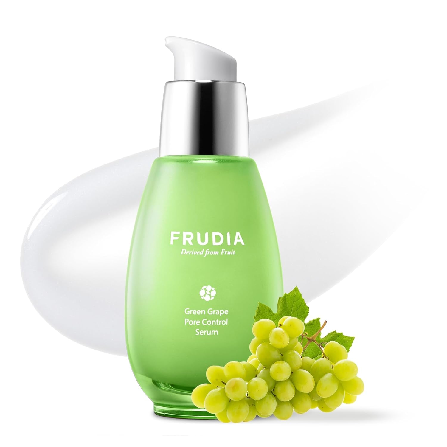 Green Grape Pore Control Serum (1.76 Oz) – 80% Green Grape Extract & Tannin Pore Complex | Pore Minimizing Korean Face Serum W/Anti Sebum P & Vegan Collagen | Vegan and Cruelty Free