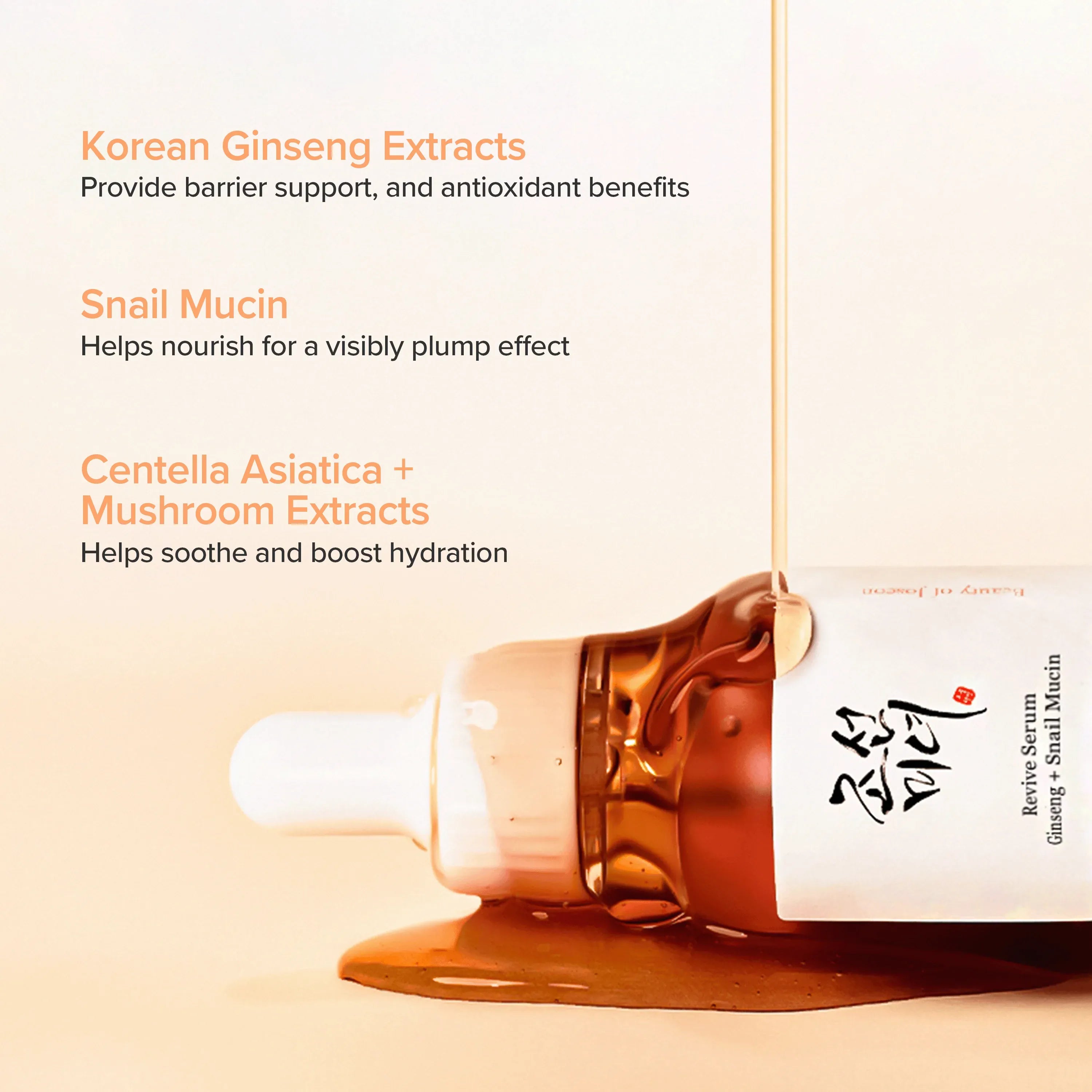 Revive Serum : Ginseng + Snail Mucin